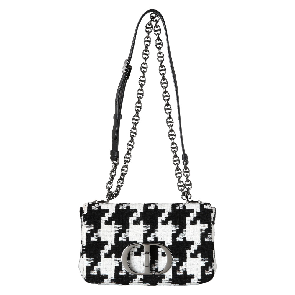 CHRISTIAN DIOR(USED)크리스찬디올 트위드 카로 스몰 체인백